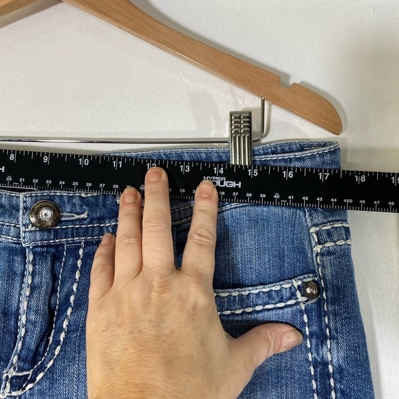 Vintage Lawman High Rise Bareback Bootcut Jeans Size 13/14 Stretch Western Mom. - Picture 2 of 14